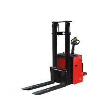 Niuli Standing on 1.5ton 2000kg stacker fully electric pallet hydraulic stacker mini forklift